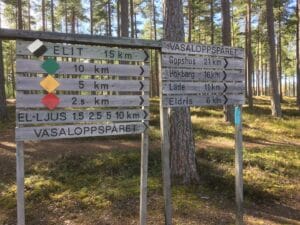 Hemus Skidstadion Outdoor Gym Hinderbanan på  i Hemus